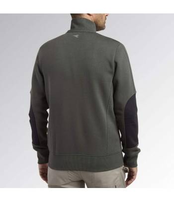 Sudadera Diadora Sweatshirt FZ Litework Gris