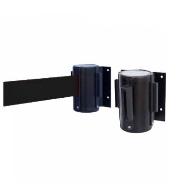 Cinta extensible y retráctil para colocar en pared. Adecuado para aislar o delimitar áreas o zonas de paso, etc. Cinta extensible y retráctil para colocar en pared. Adecuado para aislar o delimitar áreas o zonas de paso, etc.