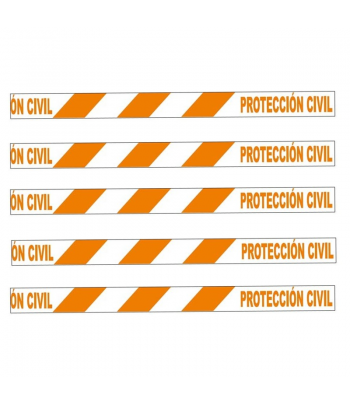 Cinta de balizar para protección civil Cinta de balizar para protección civil