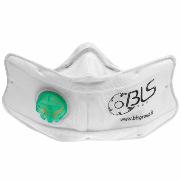 Mascarilla autofiltrante tipo FFP2 con válvula de exhalación y ajuste en la cabeza Mascarilla autofiltrante tipo FFP2 con válvula de exhalación y ajuste en la cabeza