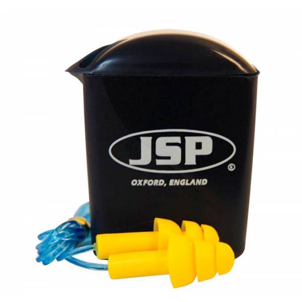 Estos tapones de JSP son muy cómodos y no molestan en la oreja. El nivel de atenuación es de 32dB.