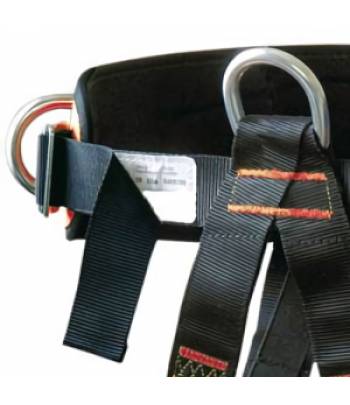 Arnés de cintura para posicionamiento con perneras acolchadas y cinturón confort