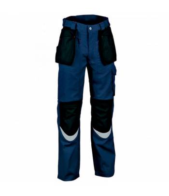 Pantalón de trabajo Cofra Carpenter con bolsillos laterales, traseros y delanteros para transportar herramienta