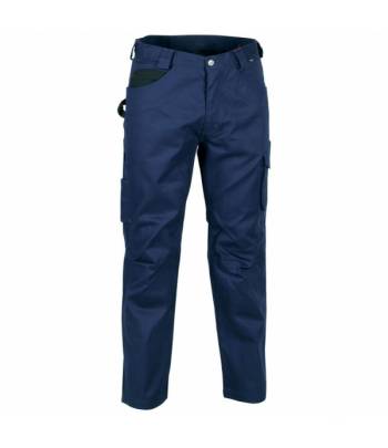 Pantalón multibolsillos con corte simple de tipo tubo