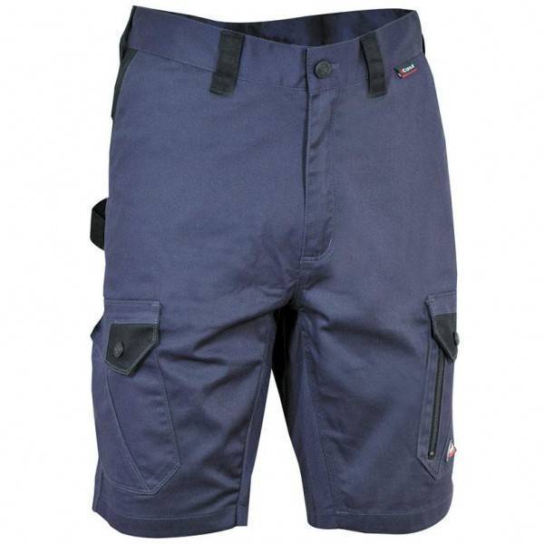 Bermuda elástica multibolsillos Cofra Kediri con triple costura Bermuda elástica multibolsillos Cofra Kediri con triple costura