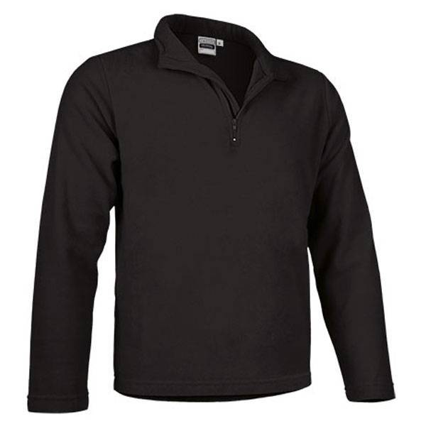 Forro polar ligero, con cremallera de medio cierre y cuello alto Forro polar ligero, con cremallera de medio cierre y cuello alto