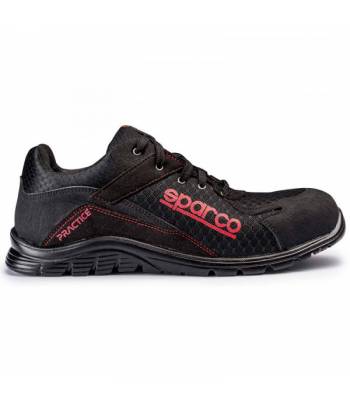 Zapatatillas de seguridad Sparco Practice en color negro