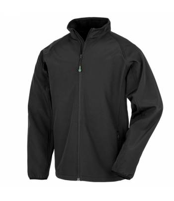 Cazadora Softshell Result Genuine Recycled confeccionada en tejido 100% reciclado Cazadora Softshell Result Genuine Recycled confeccionada en tejido 100% reciclado