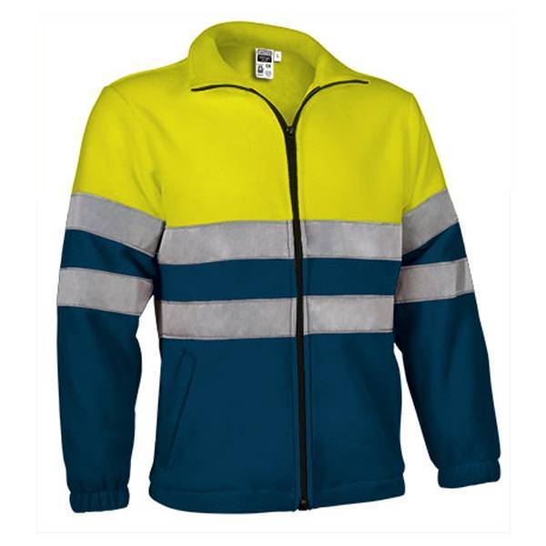 Chaquetilla tipo polar certificada para entornos de baja luminosidad