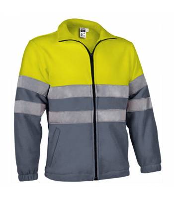 Chaquetilla tipo polar certificada para entornos de baja luminosidad