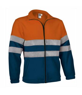 Chaquetilla tipo polar certificada para entornos de baja luminosidad