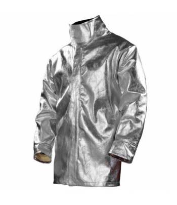 Chaquetón 3/4 aluminizado para trabajos en fundición y hornos