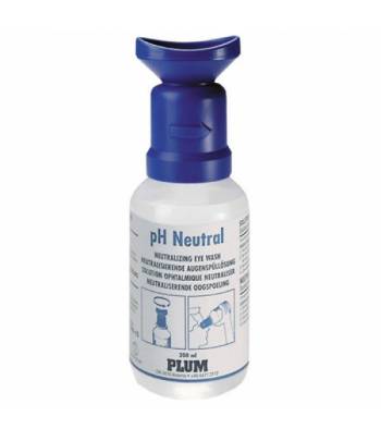 Botella lavaojos con PH Neutral para ácidos (200ml)