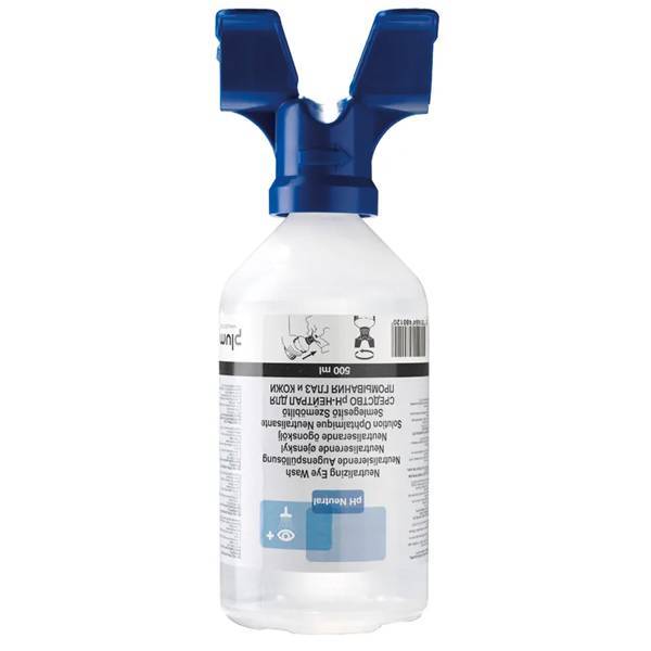 Botella lavaojos con PH Neutral para ácidos (500ml)