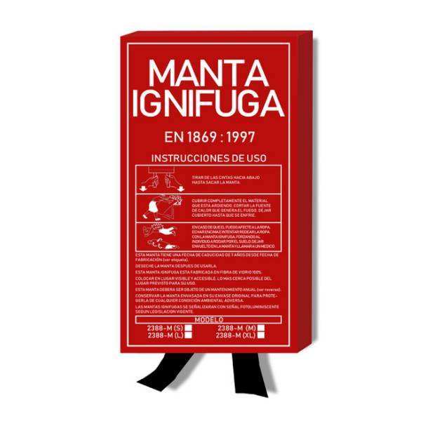 Manta ignífuga antincendio