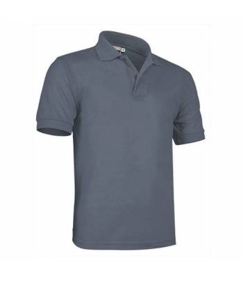 Polo manga corta gris