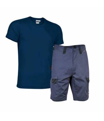 Conjunto de trabajo ropa técnica (Camiseta + bermudas)