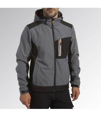 Softshell Diadora Carbon Tech (Gris) senyals