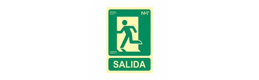 Señales de evacuación UNE 23034